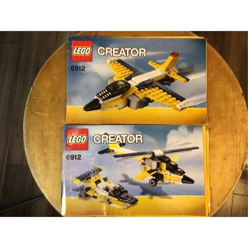 LEGO Creator Super Soarer #6912 Instruction Manual Only 1&2 (6060)